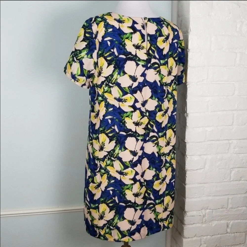 J. Crew Floral Polyester Dress